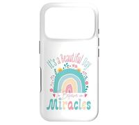 Carcasa para iPhone 17 Pro It's a Beautiful Day to Believe in Miracles Inspirational