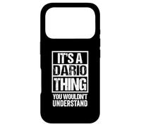 Carcasa para iPhone 17 Pro It's A Dario Thing You Wouldn't Understand First Name