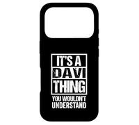 Carcasa para iPhone 17 Pro It's A Davi Thing You Wouldn't Understand Surname Name