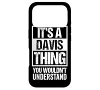 Carcasa para iPhone 17 Pro It's A Davis Thing You Wouldn't Understand Family Name