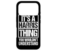Carcasa para iPhone 17 Pro It's A Harris Thing You Wouldn't Understand Family Name