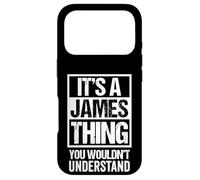 Carcasa para iPhone 17 Pro It's A James Thing You Wouldn't Understand