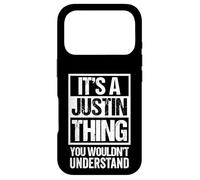 Carcasa para iPhone 17 Pro It's A Justin Thing You Wouldn't Understand