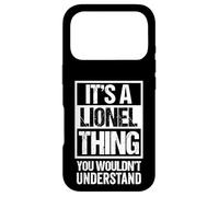 Carcasa para iPhone 17 Pro It's A Lionel Thing You Wouldn't Understand - First Name