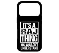 Carcasa para iPhone 17 Pro It's A Raj Thing You Wouldn't Understand First Name