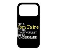 Carcasa para iPhone 17 Pro It's A REN Fair Thing Joust Medieval Divertida Justa
