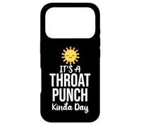 Carcasa para iPhone 17 Pro It's a Throat Punch Kind of Day Its a Throat Punch Kinda Day