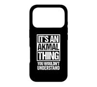 Carcasa para iPhone 17 Pro It's An Akmal Thing You Wouldn't Understand First Name