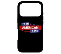 Carcasa para iPhone 17 Pro It's an American Thing Funny USA Freedom Democracy Patriot