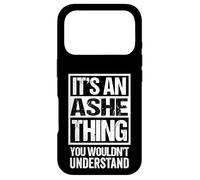 Carcasa para iPhone 17 Pro It's An Ashe Thing You Wouldn't Understand First Name
