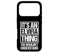 Carcasa para iPhone 17 Pro It's An Elvira Thing You Wouldn't Understand First Name