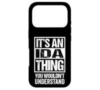 Carcasa para iPhone 17 Pro It's An IDA Thing You Wouldn't Understand First Name