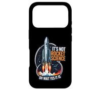 Carcasa para iPhone 17 Pro It's Not Rocket Science Funny Space Launch Design