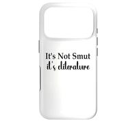 Carcasa para iPhone 17 Pro It's Not Smut It's Cliterature Dark Romance Merch Smutt Book