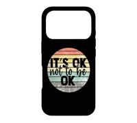 Carcasa para iPhone 17 Pro It's Ok Not to be Ok Vintage Mental Health Awareness