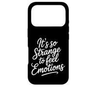 Carcasa para iPhone 17 Pro It's So Strange To Feel Emotions Conciencia -
