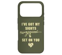 Carcasa para iPhone 17 Pro I've Got My Sights Set On You - Funny Sarcastic Gun Humor