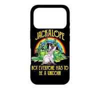 Carcasa para iPhone 17 Pro Jackalope Not Everyone Has To Be A Unicorn Rainbow Camping