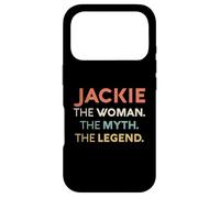 Carcasa para iPhone 17 Pro Jackie La Mujer El Mito Leyenda Nombre Personalizado Mujer