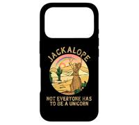 Carcasa para iPhone 17 Pro Jackrabbit Everyone Has To Be A Unicorn Rainbow Jackalope