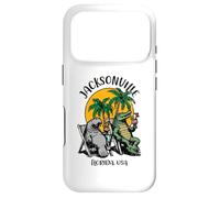 Carcasa para iPhone 17 Pro Jacksonville Florida USA Divertido diseño de cocodrilo de manatí