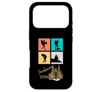 Carcasa para iPhone 17 Pro Jacobsweg 2026 Diseño de Fases del Peregrino del Camino de Santiago