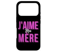 Carcasa para iPhone 17 Pro J'aime Ma Mère Mère Meilleur Francés Mamá Cadeau De Fête Des Mères