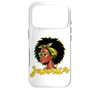 Carcasa para iPhone 17 Pro Jamaican Girl Jamaica Bandera Orgullosa Afro Jamaicana Mujeres