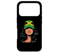 Carcasa para iPhone 17 Pro Jamaican Girl Jamaica Bandera Orgullosa Afro Jamaicana Mujeres