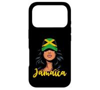 Carcasa para iPhone 17 Pro Jamaican Girl Jamaica Bandera Orgullosa Afro Jamaicana Mujeres