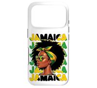 Carcasa para iPhone 17 Pro Jamaican Girl Jamaica Bandera Orgullosa Afro Jamaicana Mujeres