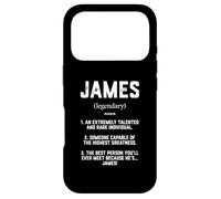 Carcasa para iPhone 17 Pro James Definition Funny Talented Great Cosplay James Jimmy