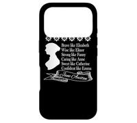 Carcasa para iPhone 17 Pro Jane Austen Cita Orgullo y prejuicio Book Club Literary