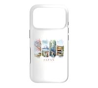 Carcasa para iPhone 17 Pro Japón Flores de Cerezo, pagodas y Fuji - Vacaciones Japón