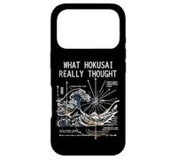 Carcasa para iPhone 17 Pro Japón Gran Ola Física Hokusai Agua Movimiento Matemáticas Ciencia