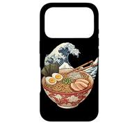 Carcasa para iPhone 17 Pro Japonés Ramen Bowl Ocean Kanagawa Wave Anime Food Noodle