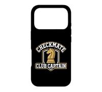 Carcasa para iPhone 17 Pro Jaque Mate Club Capitán Ajedrez Estratega