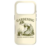 Carcasa para iPhone 17 Pro Jardinería Porque el Asesinato está Mal Plantas Jardín