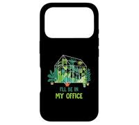 Carcasa para iPhone 17 Pro Jardinero Divertido Invernadero Estaré en mi Oficina Jardinería