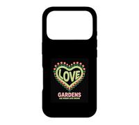 Carcasa para iPhone 17 Pro Jardines Corazón Diseño Floral - El Amor Crece