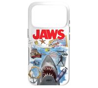 Carcasa para iPhone 17 Pro Jaws 50th Anniversary Poster Amity Island Collage 2-Sided
