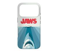 Carcasa para iPhone 17 Pro Jaws 50th Anniversary Poster Vector Front & Back