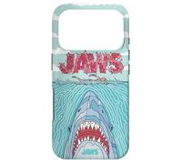 Carcasa para iPhone 17 Pro Jaws 50th Anniversary Poster Wavy Terror Front & Back