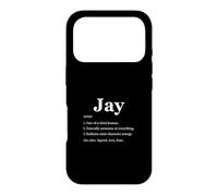 Carcasa para iPhone 17 Pro Jay Is A Legend Dictionary Definition Funny Saying