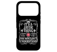 Carcasa para iPhone 17 Pro Jayde Nombre Es Una Cosa Jayde Que No Entenderías