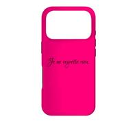 Carcasa para iPhone 17 Pro Je Ne Lamento Rien No me arrepiento de Nada