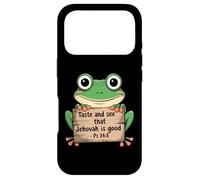 Carcasa para iPhone 17 Pro Jehovah's Witness Taste and See Jehovah Is Good JW ORG JW