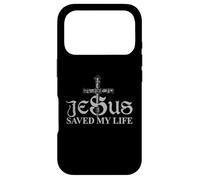Carcasa para iPhone 17 Pro Jesus Christ Saved My Life Gift For Women Men