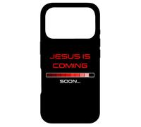 Carcasa para iPhone 17 Pro Jesus is Coming Soon - Rapture Warning Progress Bar Graphic