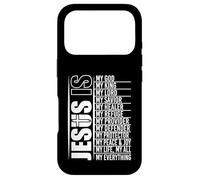 Carcasa para iPhone 17 Pro Jesus Is My God My King My Lord My Savior